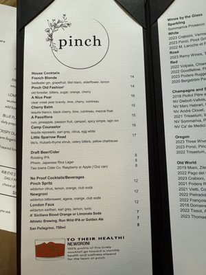 Pinch by null