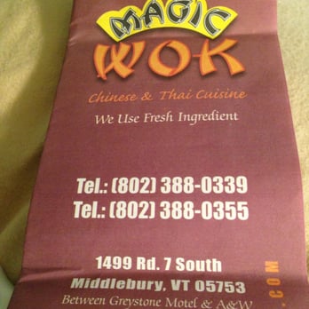 Magic Wok - Chinese Near Me - Middlebury, Vermont Magic Wok - Chinese Near Me - Middlebury, Vermont