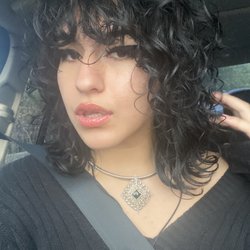 TR3S Salon - Dyed Black Hair, Bangs, and Layers