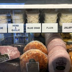 Corey's Bagels On the Beach - Cream cheese options and fresh Boar's Head deli meat