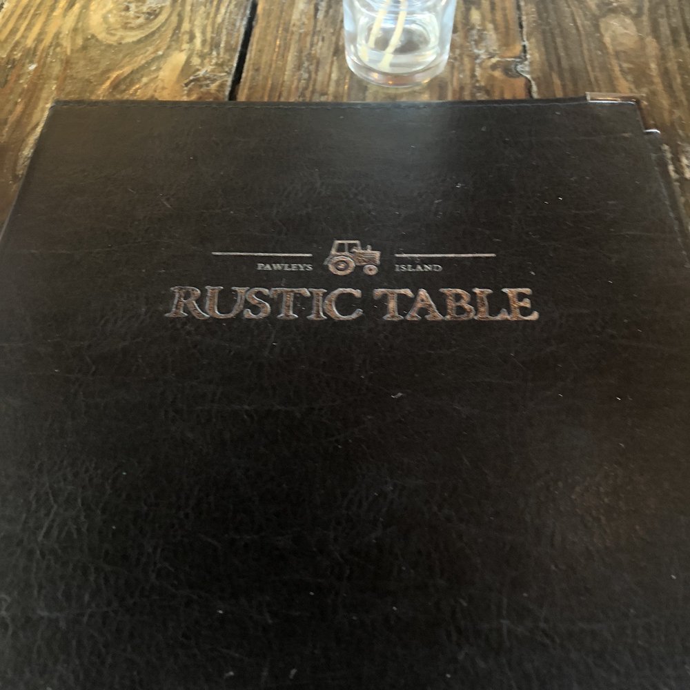 Rustic Table - The beginning of a relaxing weekend - Southern Near Me - Pawleys Island, South Carolina Rustic Table - The beginning of a relaxing weekend - Southern Near Me - Pawleys Island, South Carolina