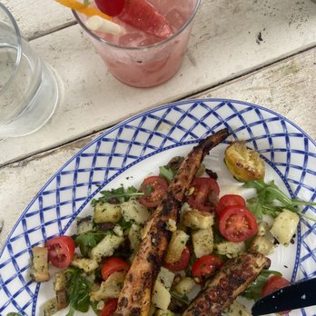 Call Me Gaby - Grilled Octopus (Caprese Pizza) and the Cardinale cocktail were so delicious I went to Call Me Gaby two nights in a row. - Italian Near Me - Miami Beach, Florida