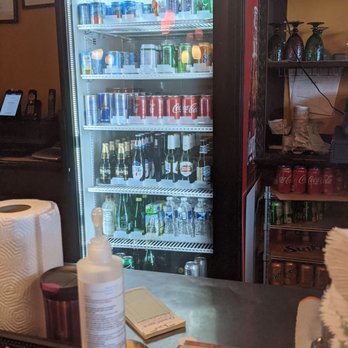 La Luna - a display of sodas and other beverages - Bars Near Me - Woodbridge, Virginia