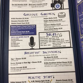 B-Side Grill - More breakfast menu - Diners Near Me - New Paltz, New York