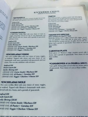 Menu photo 1 Monico's Taqueria Kapaa, HI Menu photo 1 Monico's Taqueria Kapaa, HI