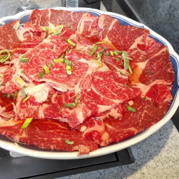 Korean Barbecue - Noix d'entrecôte pour le barbecue coréen (portion standard). - Korean Near Me - Paris 08, 75