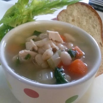 Windward Deli - a bowl of soup and a piece of bread - Delis Near Me - Red Bank, New Jersey