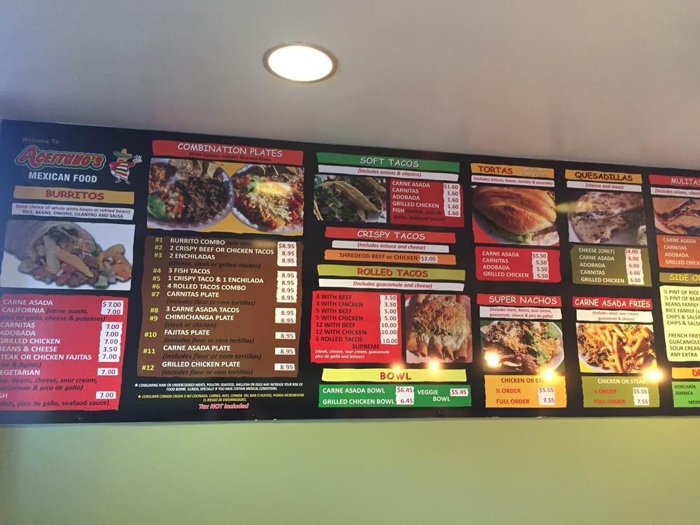 Aceitunos Mexican Food