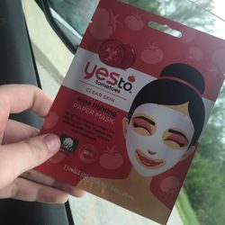 Dollar Tree - YESto Tomato facial mask