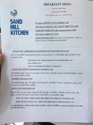 Menu photo 6 Sand Hill Kitchen Asheville, NC Menu photo 6 Sand Hill Kitchen Asheville, NC