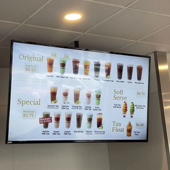 ChaTraMue Original Thai Tea - Bubble Tea Near Me - Los Angeles, California