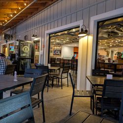 Cape Cod Coffee - Some of the outside seating