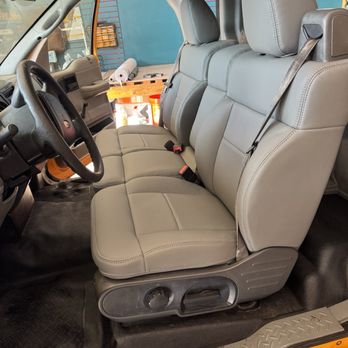 Chendo's Upholstery - Leather Seats for Ford F-150. - Auto Upholstery Near Me - Long Beach, California