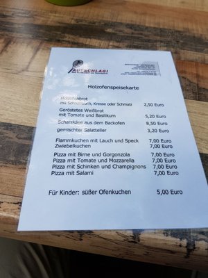 Menu photo 4 Aufschlag Neuendettelsau, BY