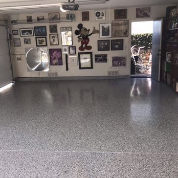 OrganizIT! Inc. Custom Closet & Storage Solutions - Spectacular new epoxy floor thanks to Organizit! - Flooring Near Me - Los Angeles, California