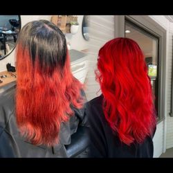 Magnolia Spa & Salon - Fashion color done by Casey Sapphire 916-276-3849