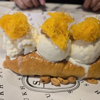 Sukh - Highly recommend this dessert! Super unique and really delicious! - Thai Near Me - Brooklyn, New York