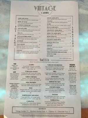 Menu photo 7 Vintage Cantina Green Bay, WI Menu photo 7 Vintage Cantina Green Bay, WI