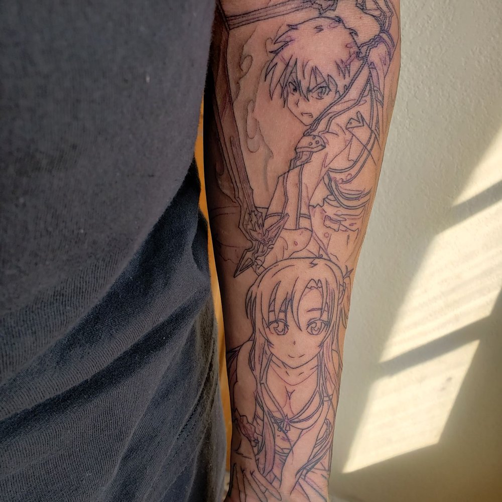 Classic Touch Tattoos - Outline done ^.^ - Tattoo Near Me - Venice, California