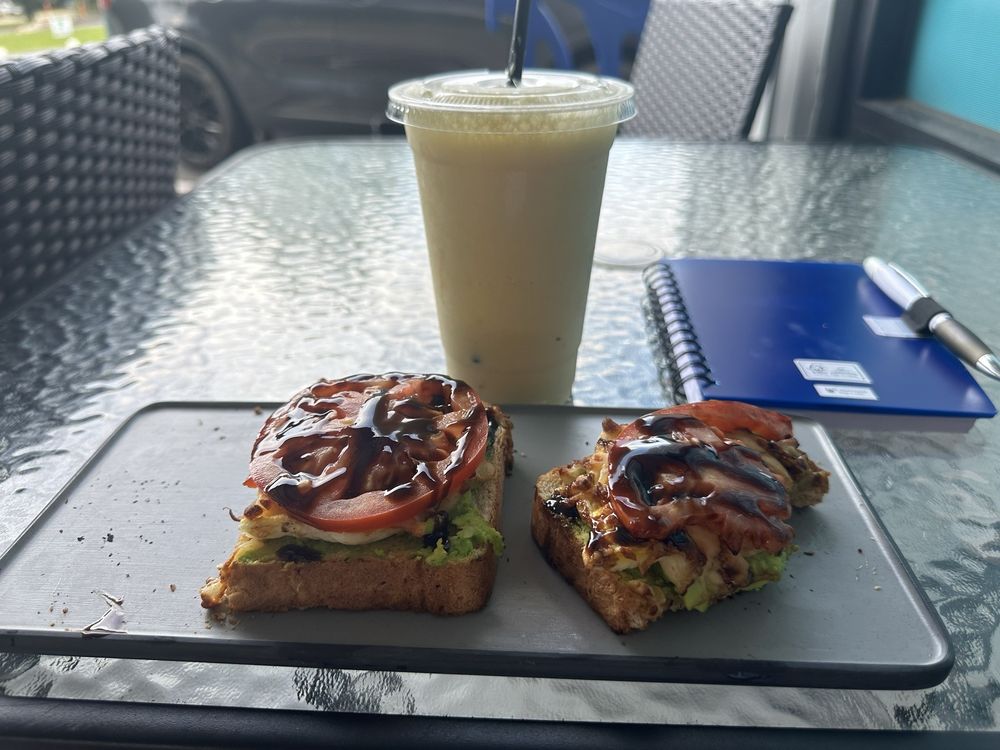 Food from Cafe @ The Wash Room