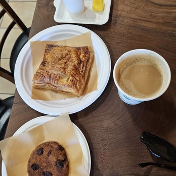ChaiAum - Also a cranberry cinnamon cookie but famous Samosa in pastry square dough, kids can enjoy, not spicy. - Coffee & Tea Near Me - Pleasanton, California
