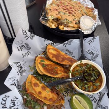 Tacos Wey & Grill - Birria Tacos Plate and Birria Fries - Mexican Near Me - St Louis, Missouri