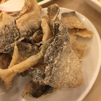 三希樓（滿江紅） - Crispy Fish skin , very good ! - Szechuan Near Me - Hong Kong, HK