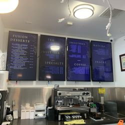 DD Mau - The menu of 4 different screens.
