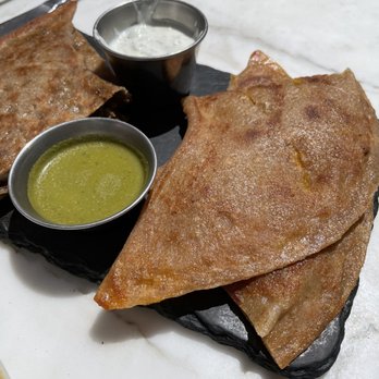 Lapis - Bolani...one with pumpkin, a must try, and the other beef. - Afghan Near Me - Washington, DC, District of Columbia