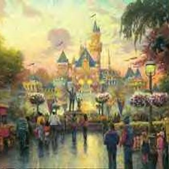 Showcase by the Sea - Disneyland gets the Kinkade treatment - Art Galleries Near Me - Pismo Beach, California