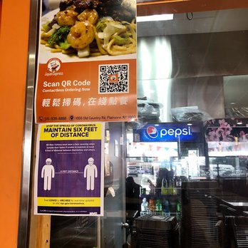 Japan Express - scan QR code info - Japanese Near Me - Plainview, New York