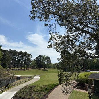 Gold Course Clubhouse Grill - View of The Shoe - American Near Me - Williamsburg, Virginia