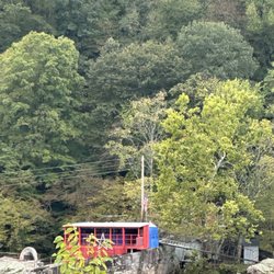 GRILLBILLIES - High water around New River Island by Gauley Bridge WV. Hurricane Helene high waters 01 Oct. 2024