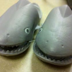 Bijoux Bellagio - Children's Shark Shoes $10