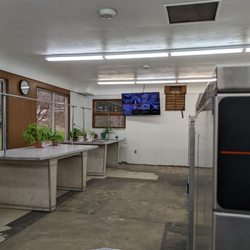 Snowy White Coin Laundry - A picture of what it looks like inside