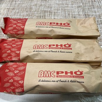 BMC Pho - My three egg bánh mì - Vietnamese Near Me - Covina, California