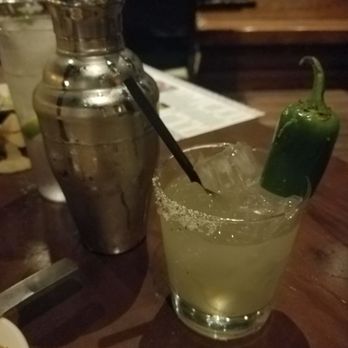 Uncle Julio's - Margarita with a jalapeno, why not? - Mexican Near Me - Orlando, Florida