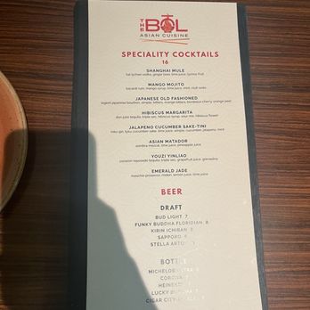 The Bōl - Drinks Menu - Asian Fusion Near Me - Fort Lauderdale, Florida The Bōl - Drinks Menu - Asian Fusion Near Me - Fort Lauderdale, Florida