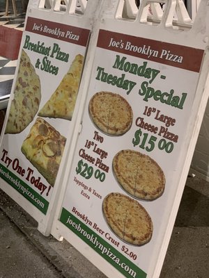 Menu photo 2 Joe's Brooklyn Pizza Rochester, NY Menu photo 2 Joe's Brooklyn Pizza Rochester, NY