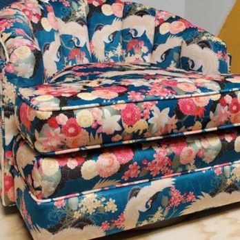 Coronado's Upholstery - My stunning velvet Japanese crane chairs. - Auto Upholstery Near Me - Las Vegas, Nevada Coronado's Upholstery - My stunning velvet Japanese crane chairs. - Auto Upholstery Near Me - Las Vegas, Nevada