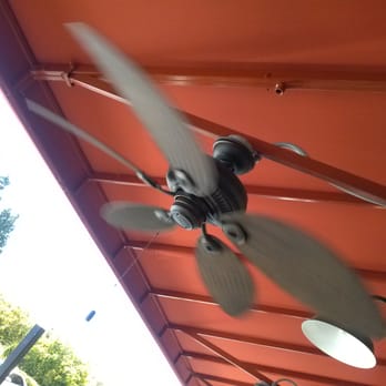 Broken Yolk Cafe - Too hot?  Fans for your comfort - Breakfast & Brunch Near Me - Orange, California