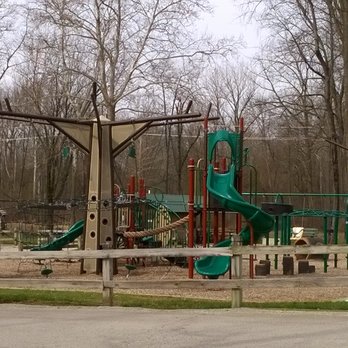 Geist Park - fun playground near the parking lot - Hiking Near Me - Fortville, Indiana