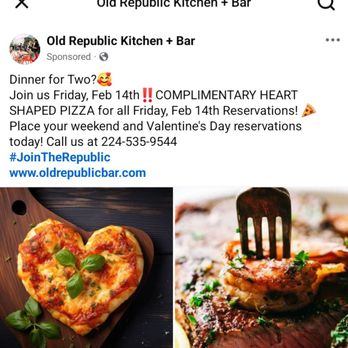 Old Republic Kitchen + Bar - New American Near Me - Elgin, Illinois