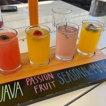 Las Americas Latin Cuisine - We enjoyed the flight of mimosas. - Latin American Near Me - Brenham, Texas Las Americas Latin Cuisine - We enjoyed the flight of mimosas. - Latin American Near Me - Brenham, Texas