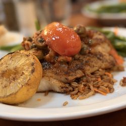Water Street Oyster Bar - Snapper special