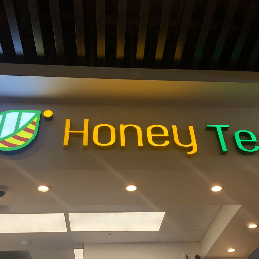 Honey Tea - Indoor sign - Coffee & Tea Near Me - Pleasanton, California
