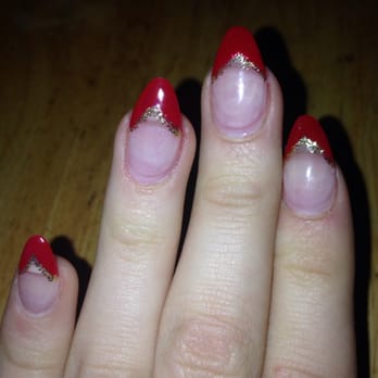 T Nails - Sloppily done gold lines, hangnails, didn't trim my cuticles!! DO NOT GO HERE - Nail Salons Near Me - Stockton, California T Nails - Sloppily done gold lines, hangnails, didn't trim my cuticles!! DO NOT GO HERE - Nail Salons Near Me - Stockton, California