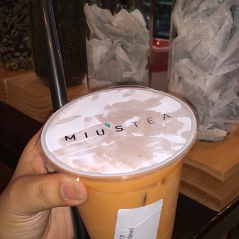 Miu's Tea - Small Thai tea with boba - Bubble Tea Near Me - Miami, Florida