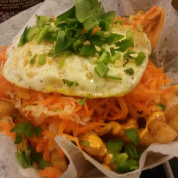 JoJu - JoJu Banh Mi Fries topped with runny fried egg:: perfection, yessss! - Coffee & Tea Near Me - Elmhurst, New York JoJu - JoJu Banh Mi Fries topped with runny fried egg:: perfection, yessss! - Coffee & Tea Near Me - Elmhurst, New York