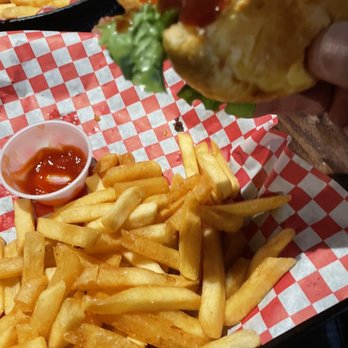 Como Tap - a hot dog and french fries - Dive Bars Near Me - Minneapolis, Minnesota